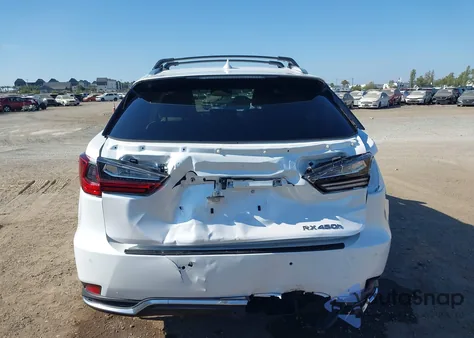 2022 Lexus Rx 450H from USA, damaged, VIN 2T2HGMDA1NC085318